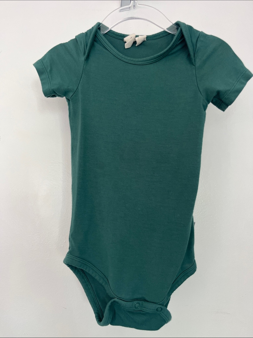 Kyte BABY Teal Green Short-Sleeve One-Piece Bodysuit